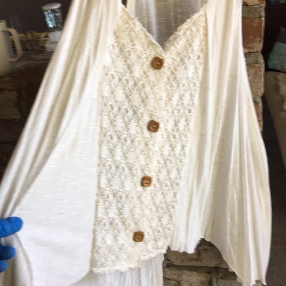 Free people tunic summer top size LG - Picture 3 of 6